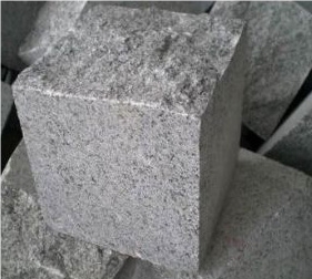 G602, G603 Grey Granite Cube Stone