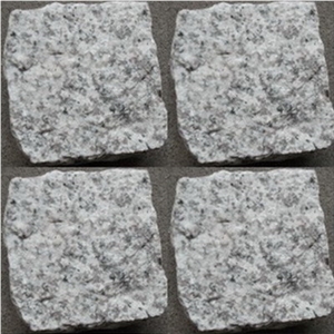 G655 Granite Cube Stone,grey Granite Cube