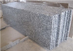 Spray White Granite Slabs, China Grey Granite