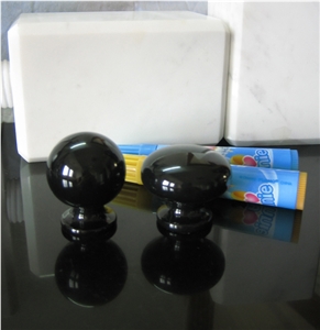 Furniture and Lamps Accessories,black Marble Handl