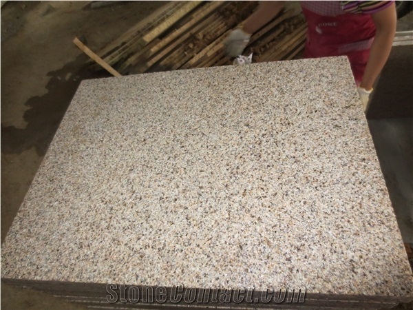 China Yellow/Rusty Granite G682 Paving Stone,Granite Slab,Cut Size,Cube,Kerbstone,Floor Wall Tile,Flamed,Bushhammered,Polished Finished,Project,Home Decorate Stone