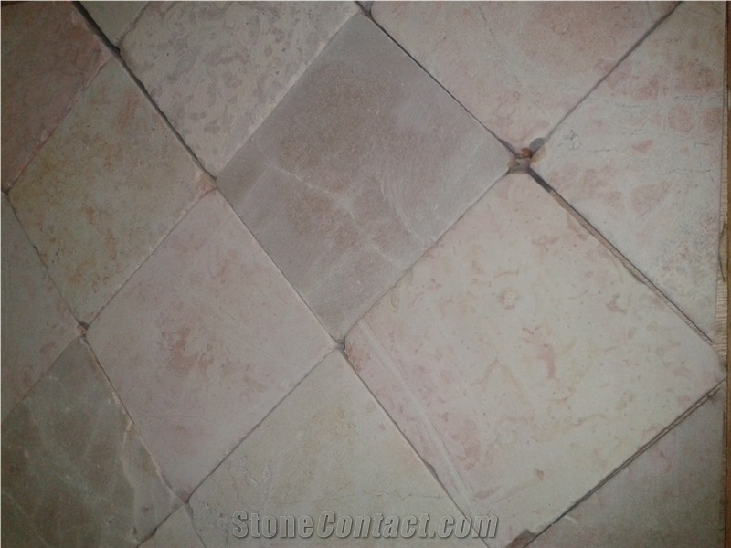 Jerusalem Red Limestone Tiles & Slabs for Flooring, Covering, Beige Israel Limesotne
