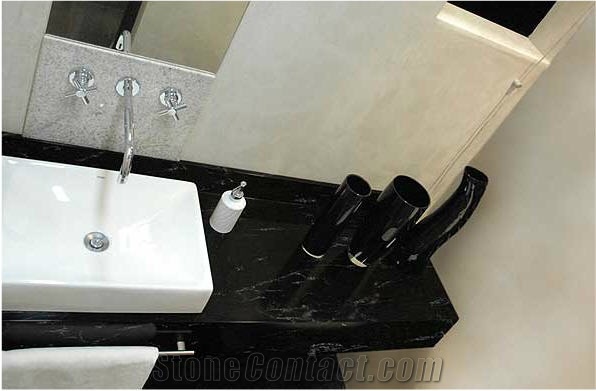Black Star Granite Bathroom Vanity Top