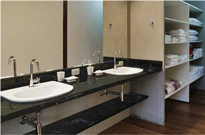 Black Star Granite Bathroom Vanity Top