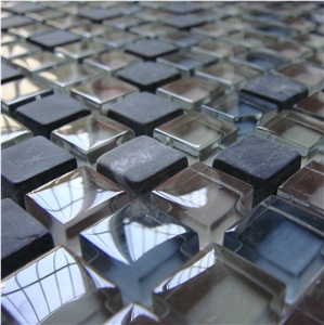 High Quality Glass and Marble Mosaic Tile (HCM-X-0