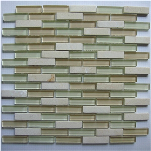 High Quality Glass and Marble Mosaic Tile