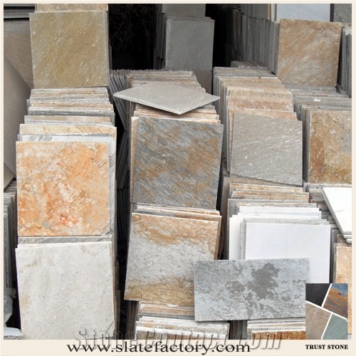 Terracotta Slate Tiles, China Beige Slate