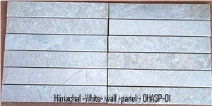 Himachal White Quartzite, Himachal White Wall Pane