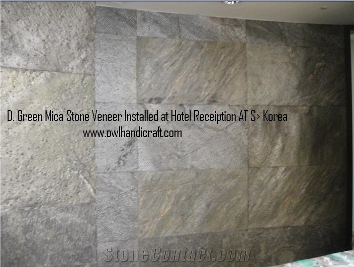 Natural Slate Thin Veneer Wall Panels
