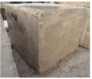 Carnis Breccia Marble Block, Greece Beige Marble