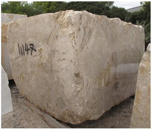 Carnis Breccia Marble Block, Greece Beige Marble