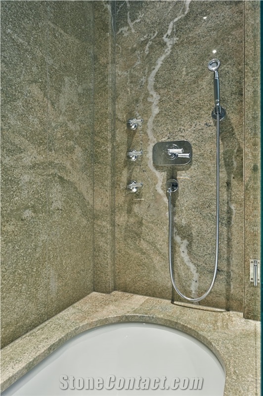 Coast Green Granite Bathroom Design