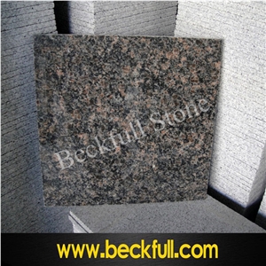 Caledonia Granite Calibrated Thin Floor Tiles, Canada Brown Granite