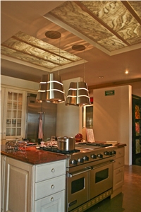Marrom Perola Brown Granite Kitchen Countertops