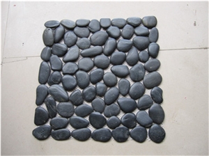 Black Pebble Mosaic Tile