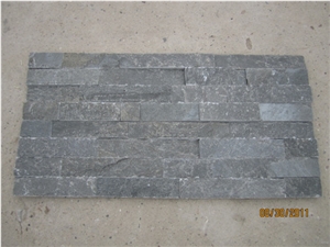 Black Slate Cultured Stone Panel