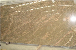 Juparana Colombo Gold Granite Slab