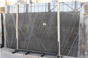 Dark Grey Marble Slabs, Pietra Gray Marble