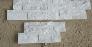 Quartzite Culture Stone Wall