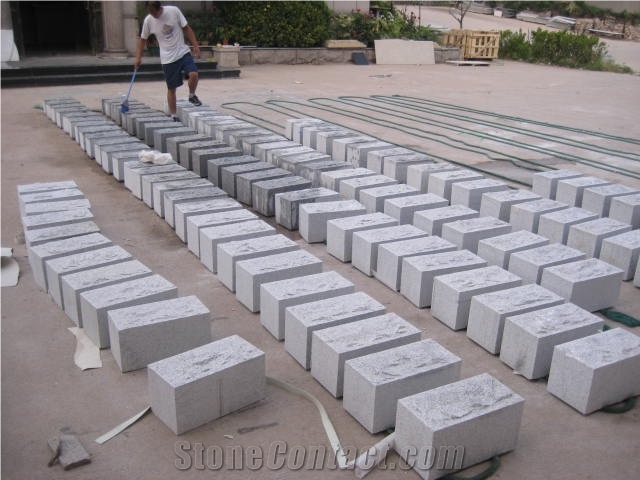 G365 Granite Curbstone, Shandong Granite, G365 Grey Granite Curbstone