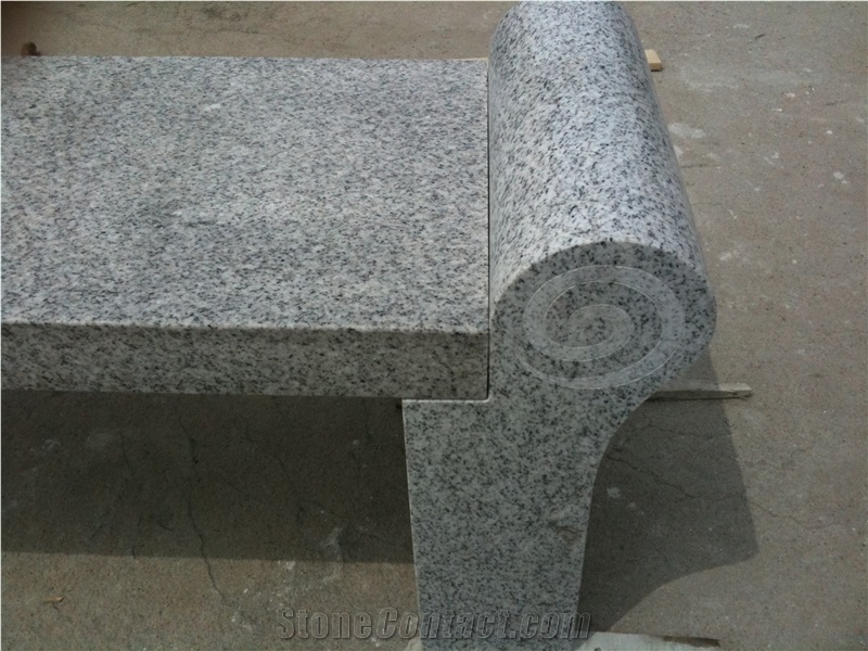 G365 White Sesame Granite Bench