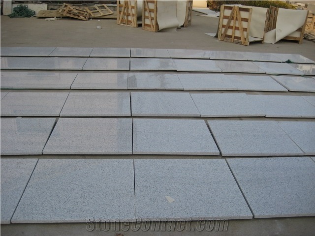 G365 White Sesame Granite Tiles