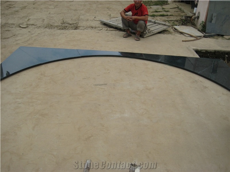 G381 Evergreen Granite Used For Construction, China Green Granite Building, Walling