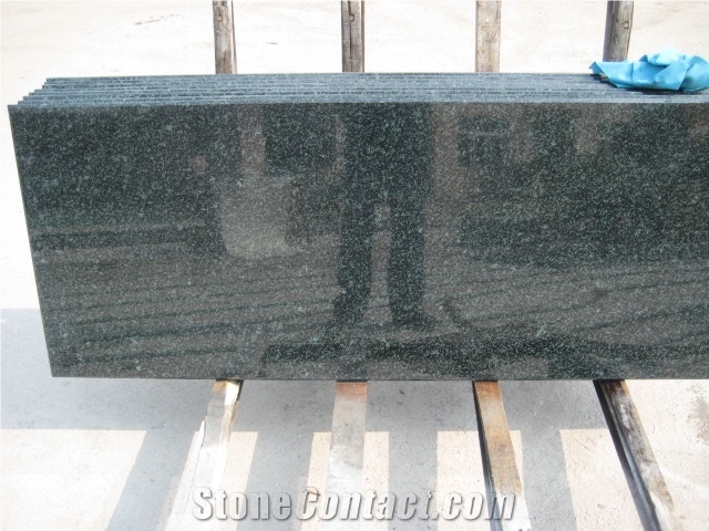 G381 Green Granite Natural Slabs, Evergreen Granit