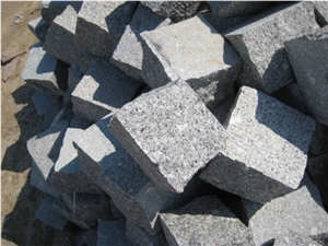Grey Granite Cobbles In G375 Granite, G375 Green Granite Cobbles