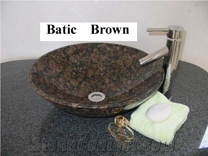 Baltic Brown Granite Stone Sink