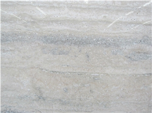 Italian Silver Grey Travertine Slabs