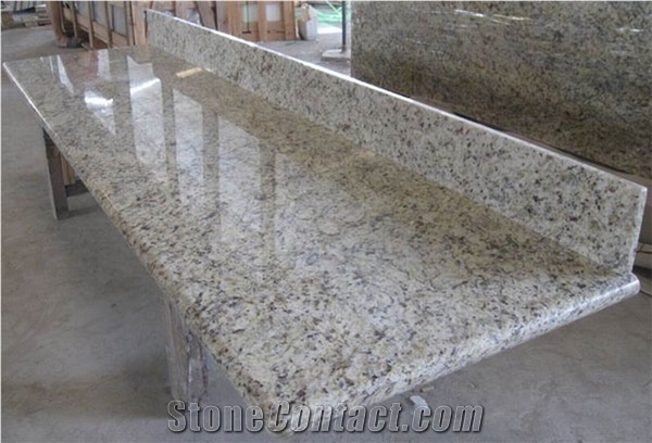 Polished Giallo Ornamental Granite