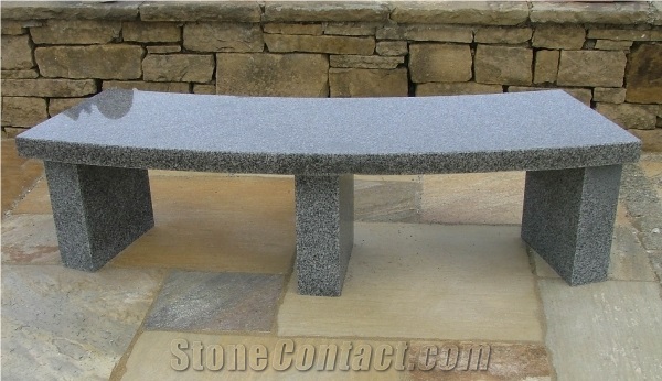 G654 Grey Polished Granite Bench From China Stonecontact Com G654 Grey Polished Granite Bench From