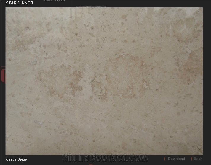 Castle Beige Marble Slabs