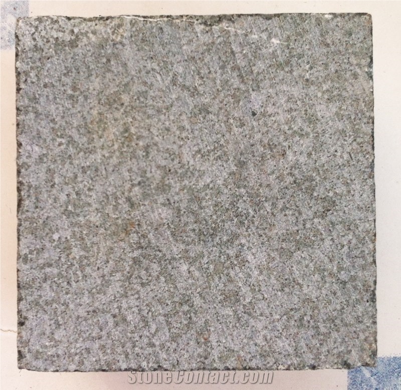 G612 Granite Paving Stone,Cube Stone,Green Granite