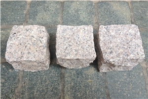 G648 Granite Paving Stone,Cube Stone,Red Granite