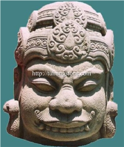 Champa Statues, Vietnam Beige Sandstone Statues