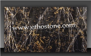 Black and Gold Marble