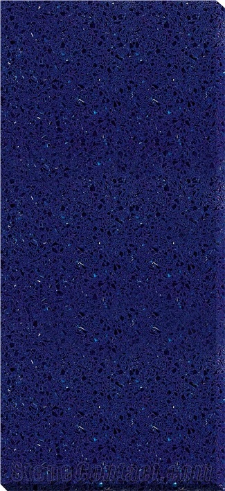 Artificial Blue Quartz Stone Slabs, Tiles