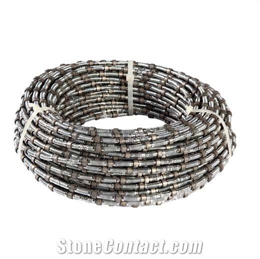 Diamond Wire Saw for Granite Quarries with 40 Bead