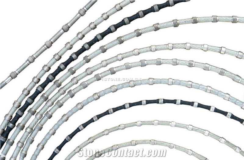 Diamond Wire Saw for Granite Quarries with 40 Bead