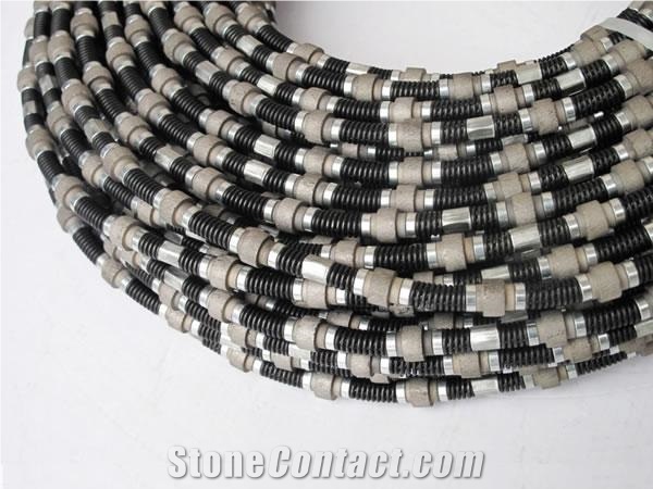 Diamond Wire Saw Marble Prolifing 37 Beads 8mm Dia