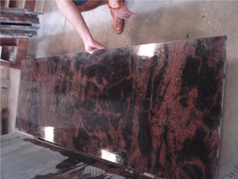 Aurora Indian Granite Cut to Size, India Red Granite