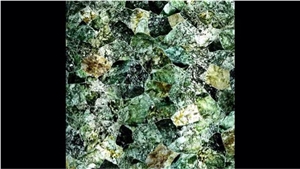 Green Jewel Semiprecious Stone