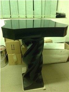 Black Basalt Table