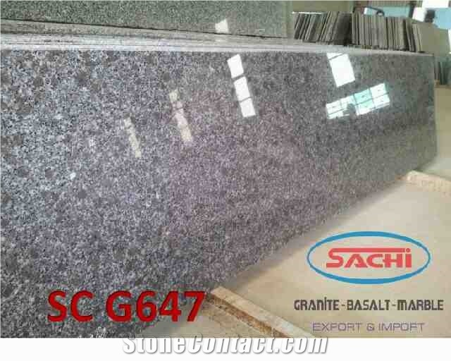 Pc Violet Granite Slab, Viet Nam Lilac Granite