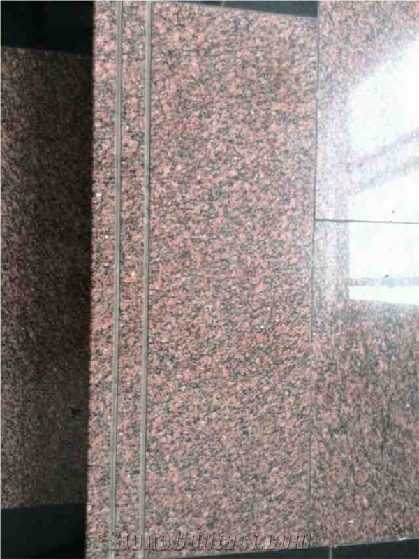 G352 Red Granite Stairs,Loyal Red Granite