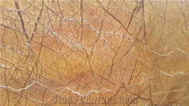 Rain Forest Brown Marble Tiles & Slabs