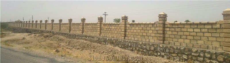 Limestone, India Yellow Limestone Building & Walling
