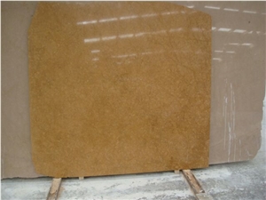 Golden Tabacco Marble Slabs & Tiles, Turkey Yellow Marble